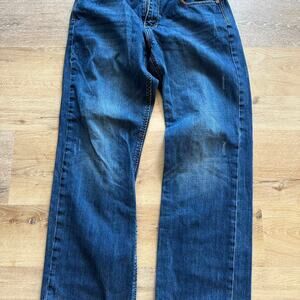 Tin haul dark wash straight